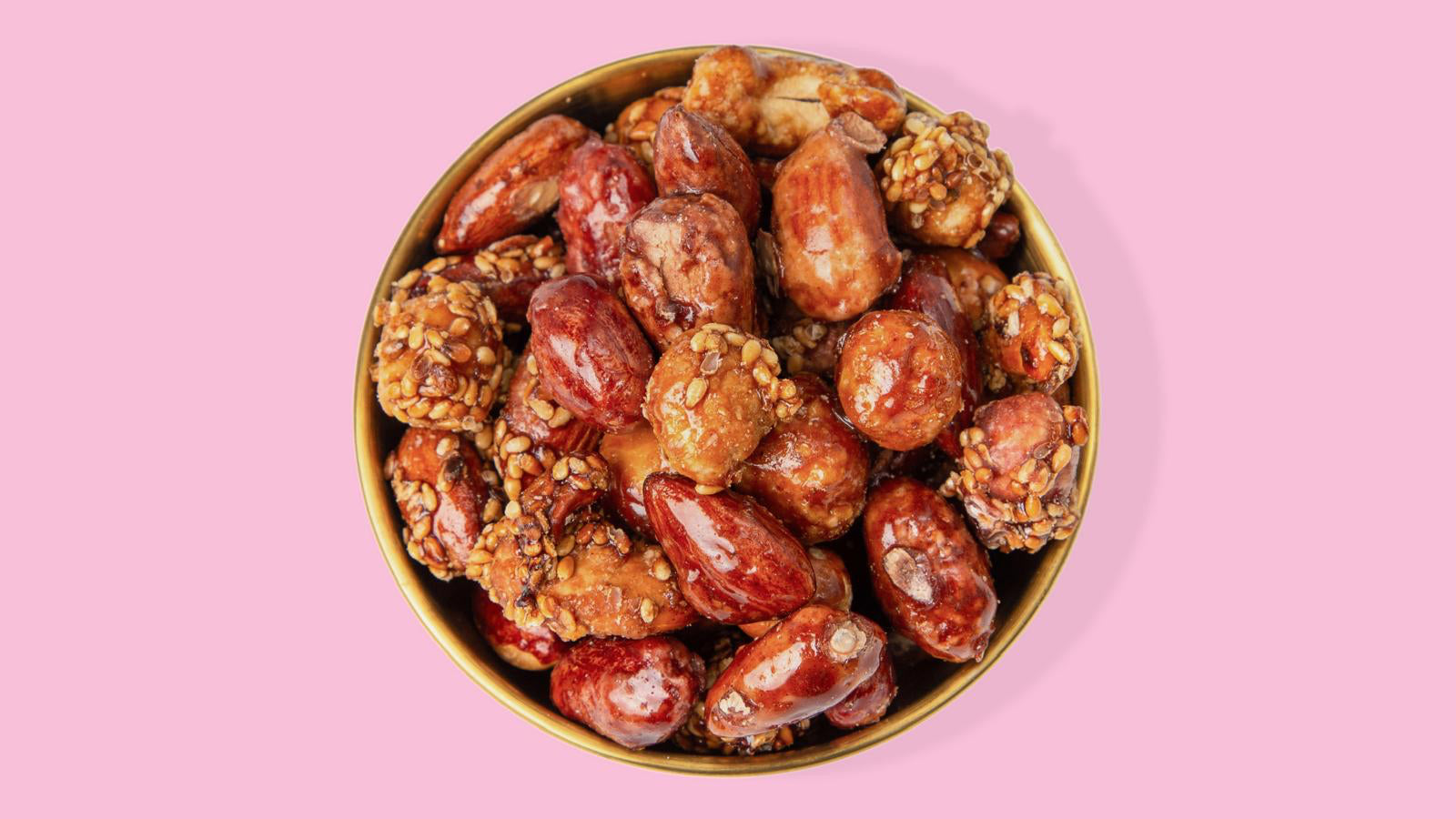 Gebrannte Nüsse Mix